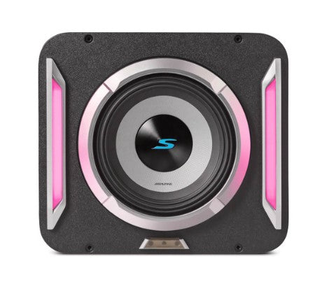 Alpine S2-SB8 8  S2-Series Subwoofer Enclosure With RGB Lighting For Cheap