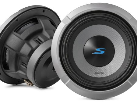 Alpine S2-W8D4 S-Series 8  Subwoofer with Dual 4-ohm Voice Coils Hot on Sale