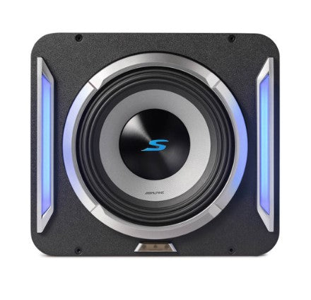 Alpine S2-SB8 8  S2-Series Subwoofer Enclosure With RGB Lighting For Cheap