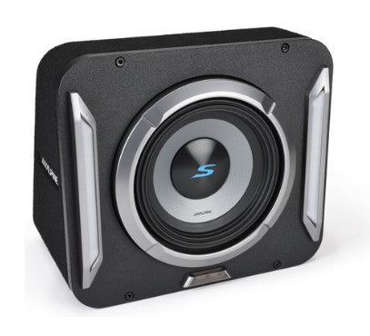 Alpine S2-SB8 8  S2-Series Subwoofer Enclosure With RGB Lighting For Cheap