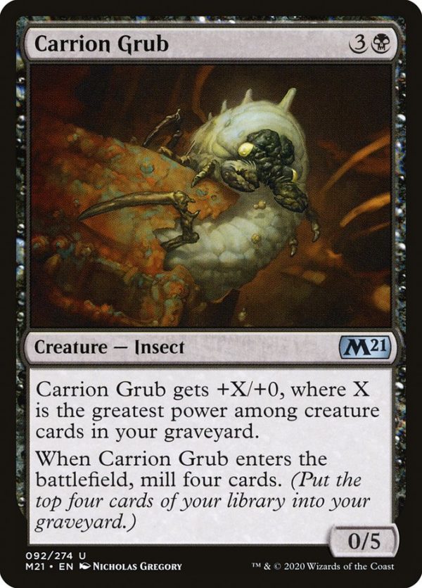 Carrion Grub [Core Set 2021] For Discount