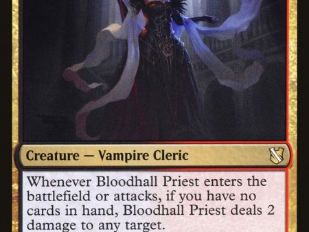 Bloodhall Priest [Commander 2019] Sale