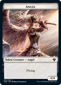 Angel    Elemental (010) Double-Sided Token [Commander 2020 Tokens] Sale