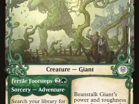 Beanstalk Giant    Fertile Footsteps (Showcase) [Throne of Eldraine] Online now