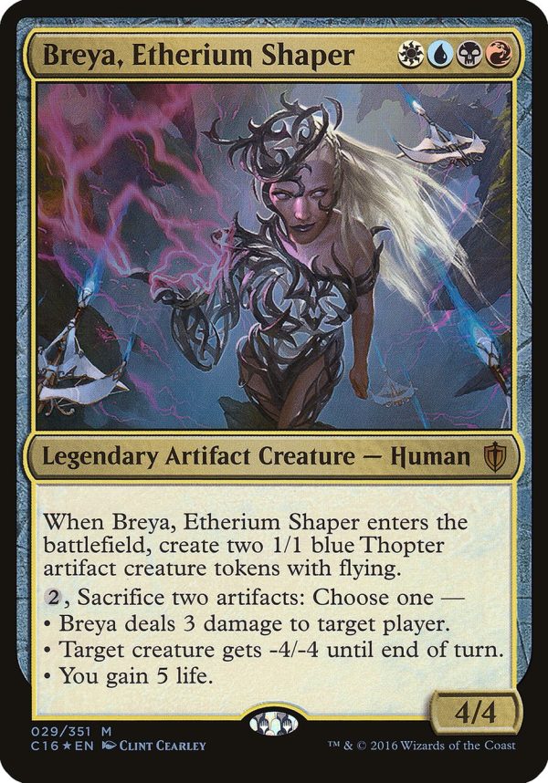 Breya, Etherium Shaper (Oversized) [Commander 2016 Oversized] on Sale