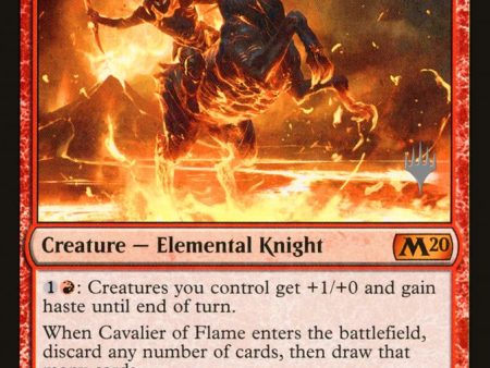 Cavalier of Flame (Promo Pack) [Core Set 2020 Promos] Online Hot Sale