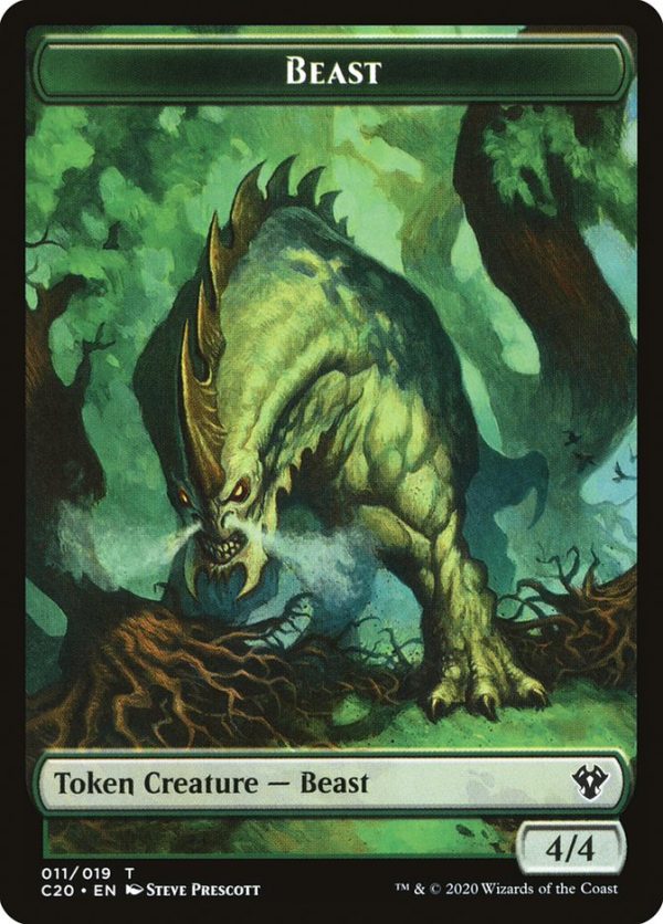 Bird Illusion    Beast (011) Double-Sided Token [Commander 2020 Tokens] For Discount