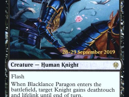 Blacklance Paragon [Throne of Eldraine Prerelease Promos] Fashion