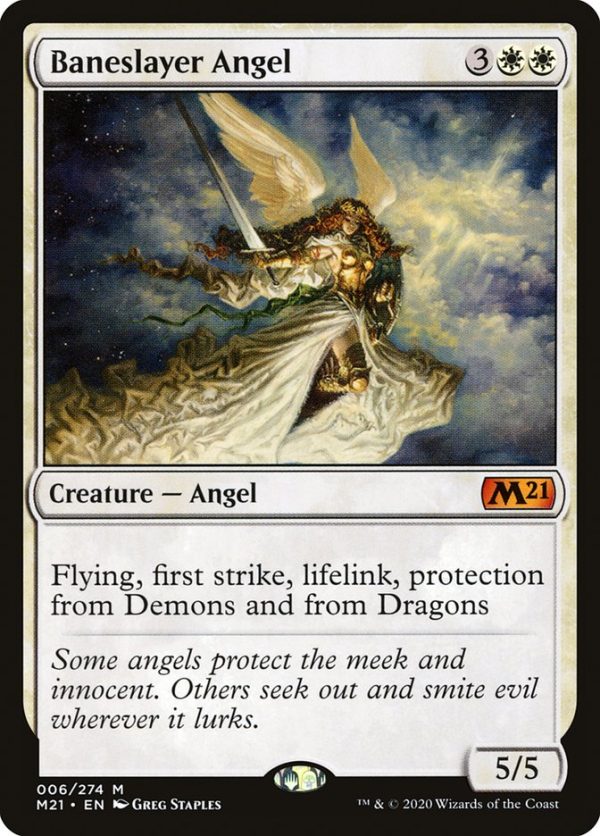 Baneslayer Angel [Core Set 2021] Online Hot Sale