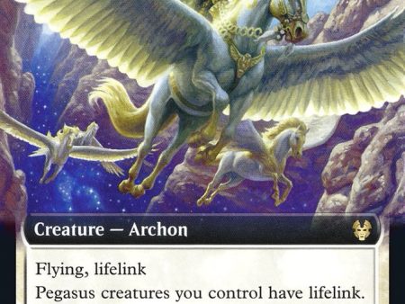 Archon of Sun s Grace (Extended Art) [Theros Beyond Death] on Sale