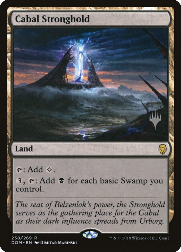 Cabal Stronghold (Promo Pack) [Dominaria Promos] For Cheap