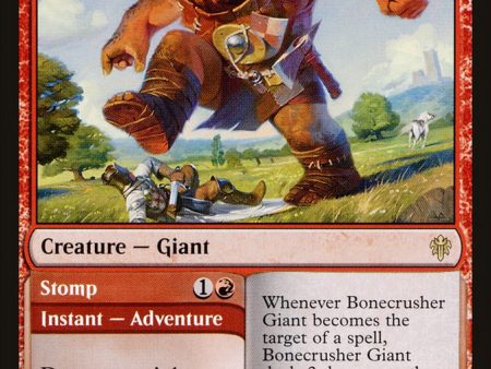 Bonecrusher Giant    Stomp [Throne of Eldraine] Hot on Sale