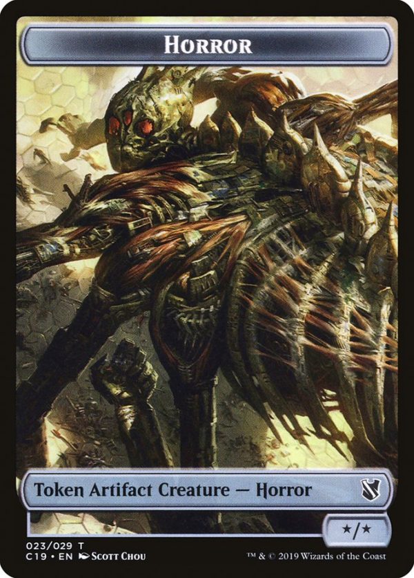 Angel of Sanctions    Horror Double-Sided Token [Commander 2019 Tokens] Discount