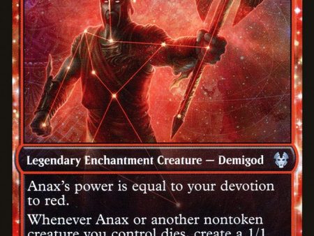 Anax, Hardened in the Forge (Showcase) [Theros Beyond Death] Online Sale