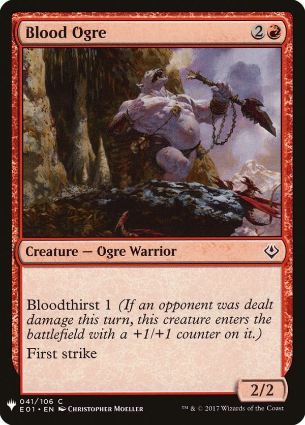 Blood Ogre [Mystery Booster] For Cheap