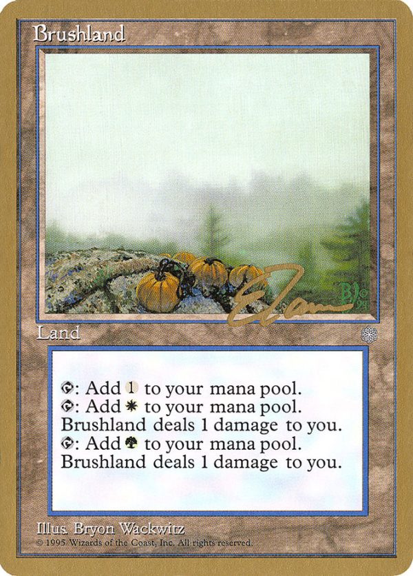 Brushland (Eric Tam) [Pro Tour Collector Set] Sale