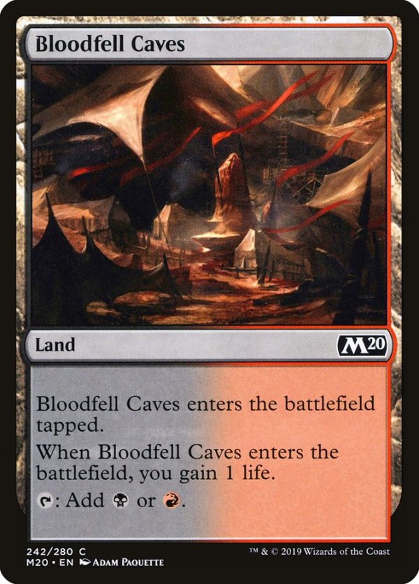 Bloodfell Caves [Core Set 2020] Sale