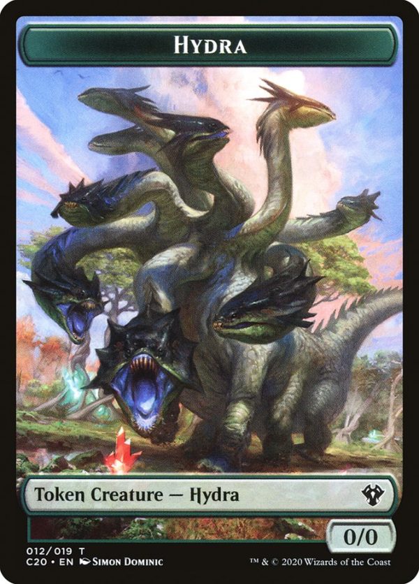 Beast (010)    Hydra Double-Sided Token [Commander 2020 Tokens] Online now