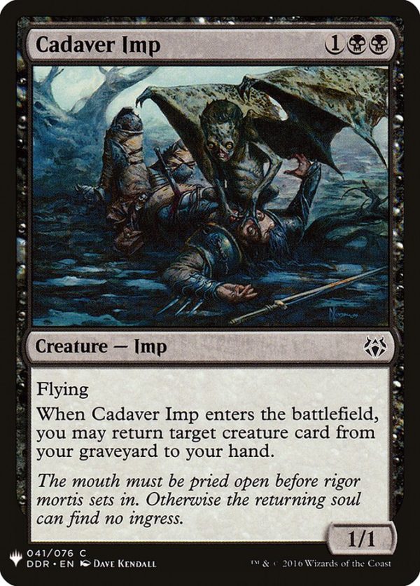 Cadaver Imp [Mystery Booster] Hot on Sale