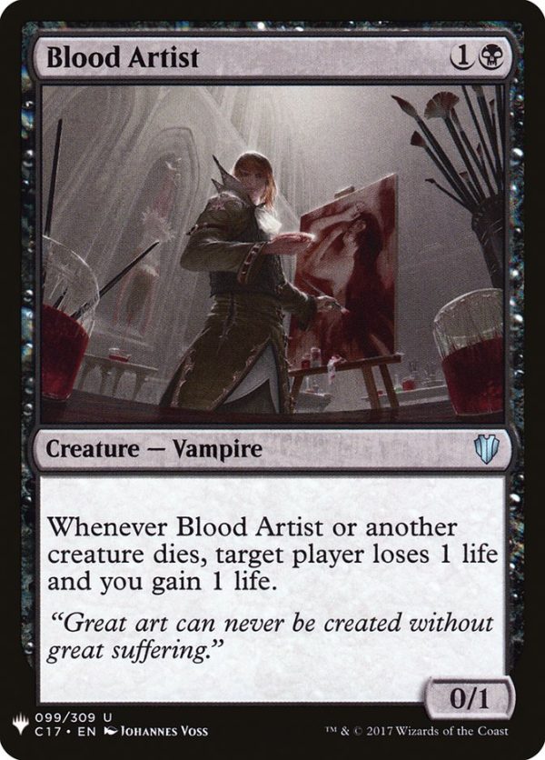 Blood Artist [Mystery Booster] For Cheap