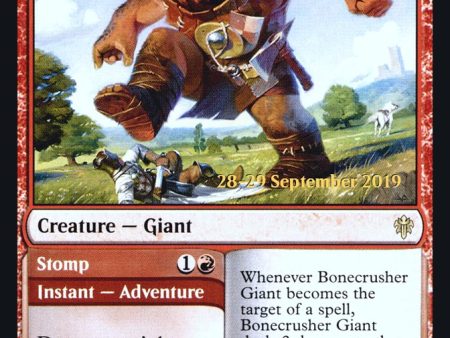 Bonecrusher Giant    Stomp [Throne of Eldraine Prerelease Promos] Sale