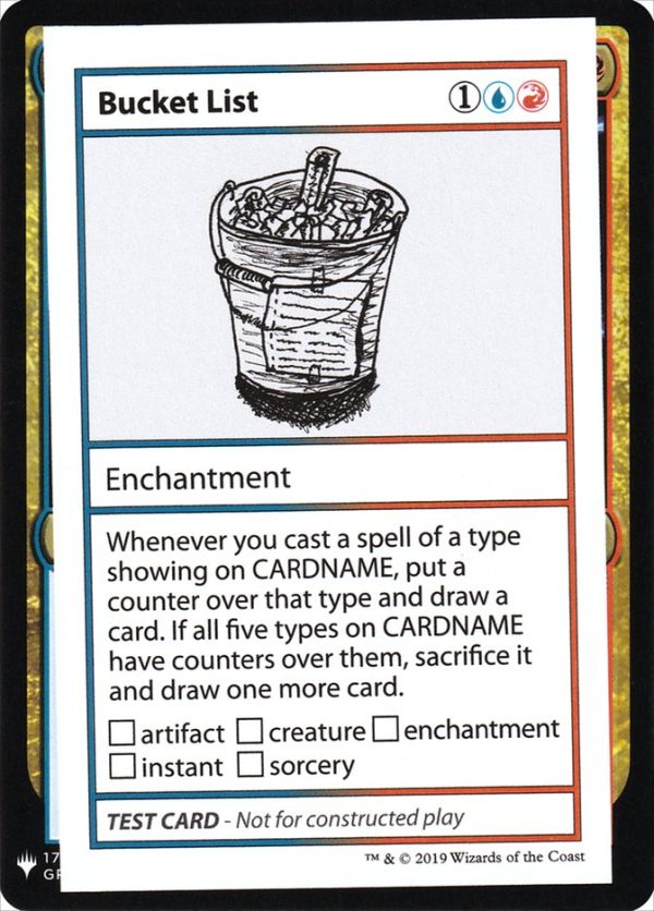 Bucket List [Mystery Booster Playtest Cards] Supply