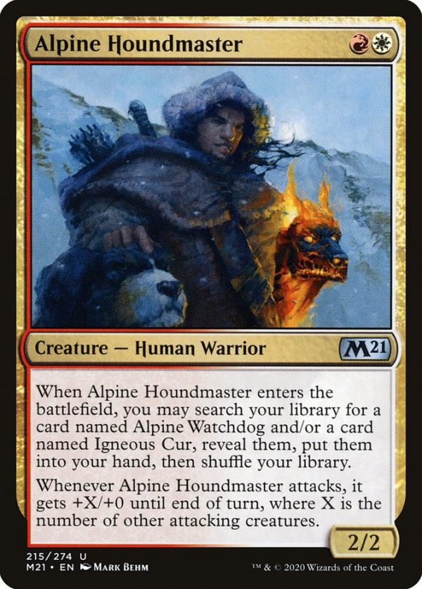 Alpine Houndmaster [Core Set 2021] Cheap