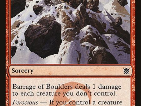 Barrage of Boulders [Mystery Booster] For Discount