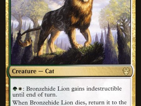 Bronzehide Lion [Theros Beyond Death] For Cheap