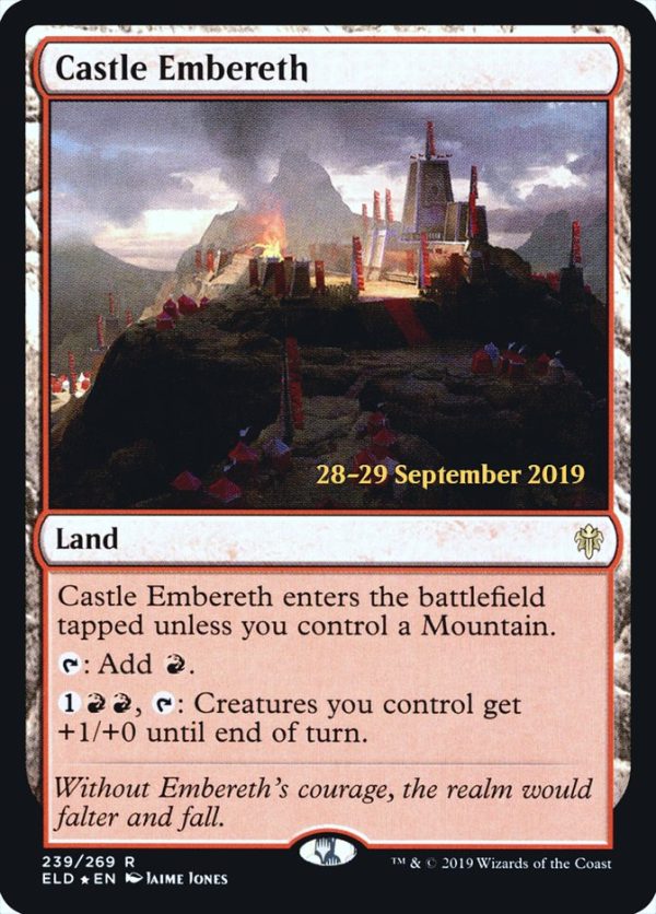 Castle Embereth [Throne of Eldraine Prerelease Promos] Supply