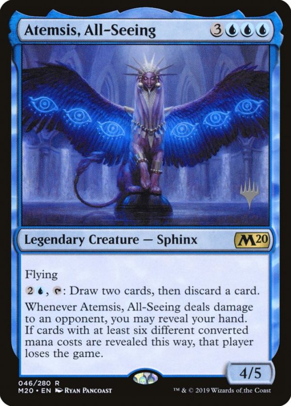 Atemsis, All-Seeing (Promo Pack) [Core Set 2020 Promos] Sale