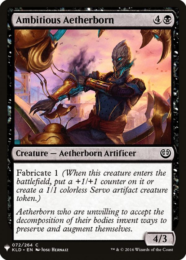 Ambitious Aetherborn [Mystery Booster] Hot on Sale