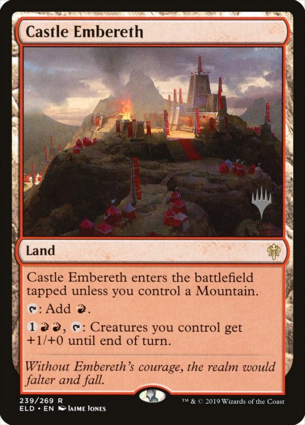 Castle Embereth (Promo Pack) [Throne of Eldraine Promos] Supply