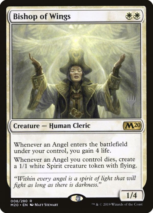 Bishop of Wings (Promo Pack) [Core Set 2020 Promos] Online now