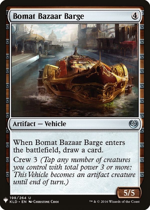 Bomat Bazaar Barge [Mystery Booster] For Sale