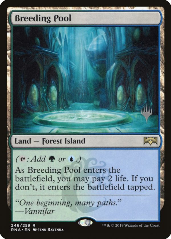 Breeding Pool (Promo Pack) [Ravnica Allegiance Promos] on Sale