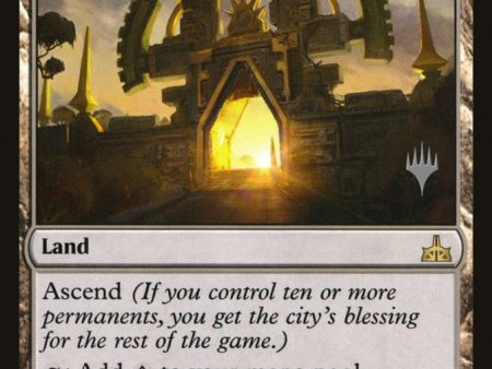 Arch of Orazca (Promo Pack) [Rivals of Ixalan Promos] Online Hot Sale