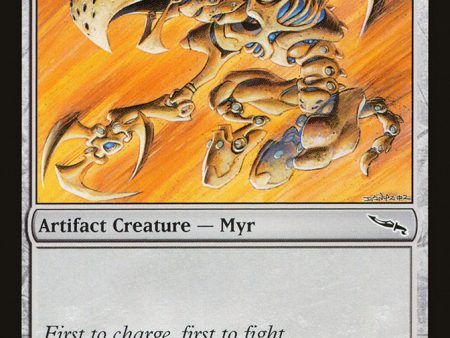 Alpha Myr [Mirrodin] Hot on Sale