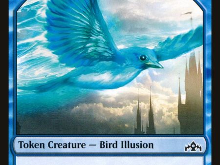 Bird Illusion Token [Guilds of Ravnica Tokens] on Sale