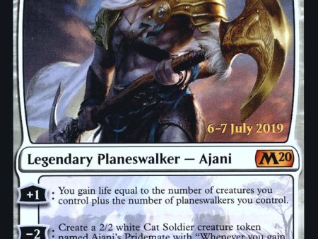 Ajani, Strength of the Pride [Core Set 2020 Prerelease Promos] Online Hot Sale