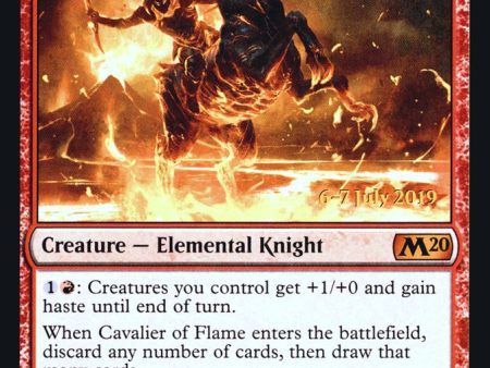 Cavalier of Flame [Core Set 2020 Prerelease Promos] Discount