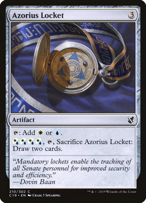 Azorius Locket [Commander 2019] Fashion