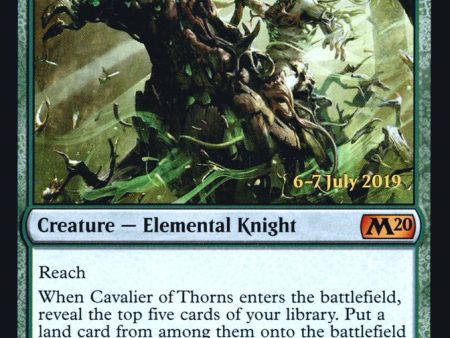 Cavalier of Thorns [Core Set 2020 Prerelease Promos] Online Sale