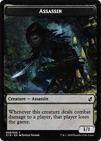 Assassin    Morph Double-Sided Token [Commander 2019 Tokens] Online Hot Sale