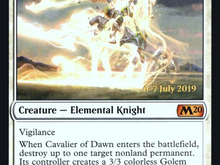 Cavalier of Dawn  [Core Set 2020 Prerelease Promos] Cheap