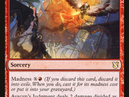 Avacyn s Judgment [Commander 2019] Cheap